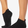 Tavi Noir Savvy Grip Socks - Black Sparkle