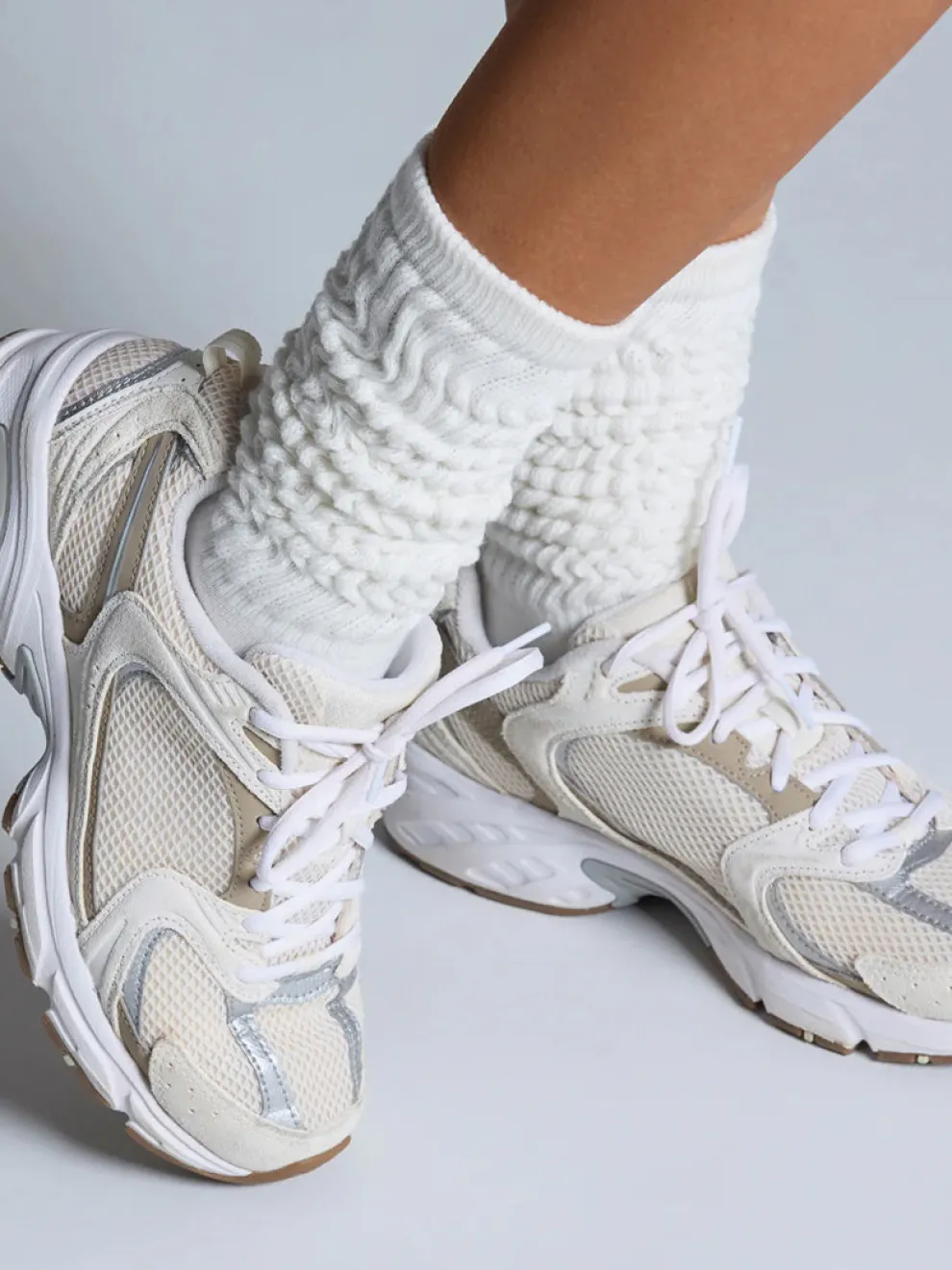 Tavi Noir Stacy Grip Socks - Snow