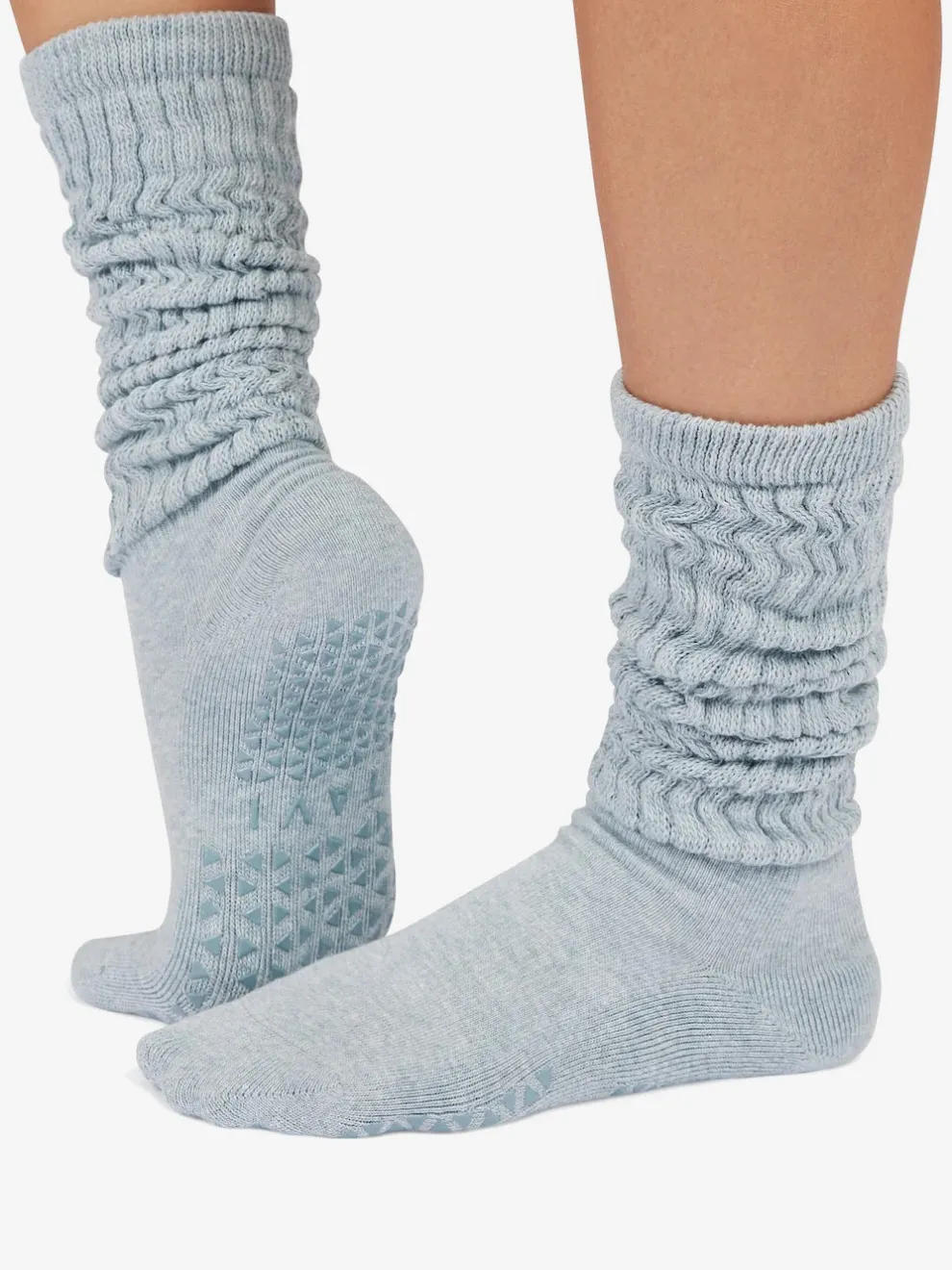 Tavi Noir Stacy Grip Socks - Mirage Heather