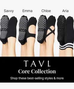Tavi Noir Tec Savvy Grip Socks - Ebony