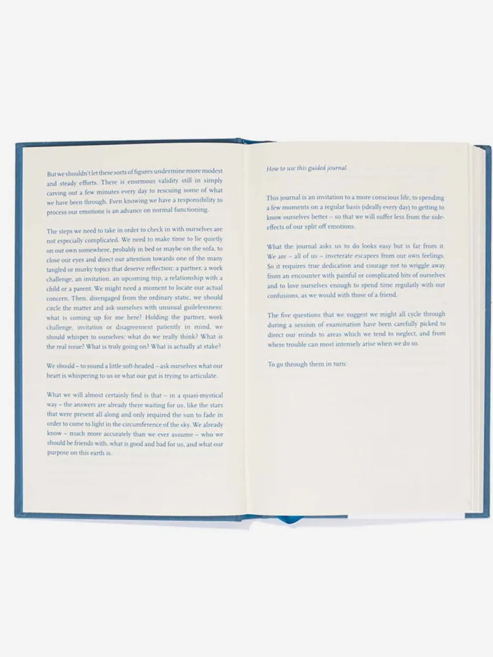 The School of Life Self-Reflection Journal