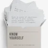 The School of Life Know Yourself Prompt Cards