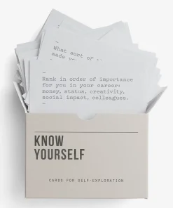 The School of Life Know Yourself Prompt Cards