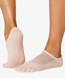 ToeSox Full Toe Luna Grip Socks - Mellow