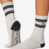 ToeSox Full Toe Crew Grip Socks - Love Letter