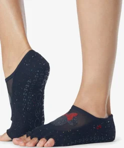 ToeSox Half Toe Luna Grip Socks - Confetti Minnie