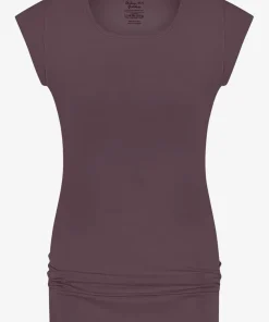 Urban Goddess Asana Yoga Tee - Berry