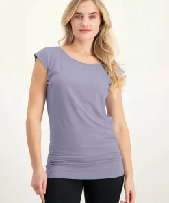 Urban Goddess Asana Yoga Tee - Lilac