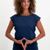 Urban Goddess Asana Yoga Tee - Midnight