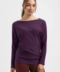 Urban Goddess Budhi Long Sleeve Yoga Top - Bloom