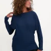 Urban Goddess Budhi Long Sleeve Yoga Top - Midnight