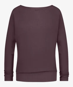 Urban Goddess Budhi Long Sleeve Yoga Top - Berry