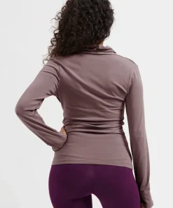 Urban Goddess Ishtar Long Sleeve Yoga Top - Fireclay