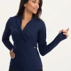 Urban Goddess Ishtar Long Sleeve Yoga Top - Midnight