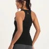 Urban Goddess OM Core Yoga Tank - Onyx Black