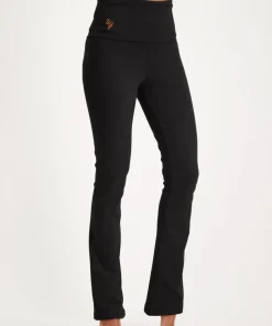 Urban Goddess Pranafied Flared Yoga Pants - Onyx Black