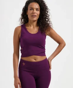 Urban Goddess Sati Crop Yoga Tank - Bloom