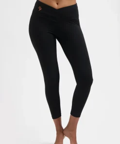 Urban Goddess Sati 7/8 Yoga Leggings - Onyx Black