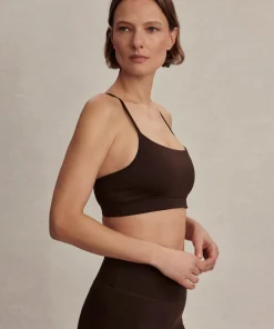 Varley Assure Cerys Bra - Coffee Bean