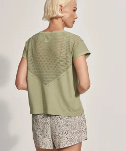 Varley Calloway Boxy Tee - Tea Green