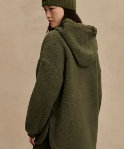 Varley Fey Relaxed Fleece - Racing Olive