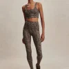 Varley Freesoft High Rise Legging 25 - Brown Contrast Cheetah