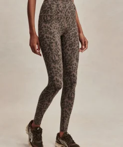 Varley Freesoft High Rise Legging 25 - Brown Contrast Cheetah