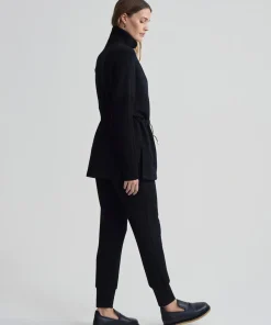 Varley Palen Longline Zip Through - Black