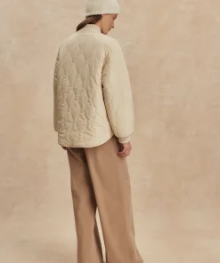 Varley Serina Reversible Quilt Jacket - Sandshell