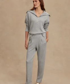 Varley The Rolled Cuff Pant 25 - Mid Blue Marl