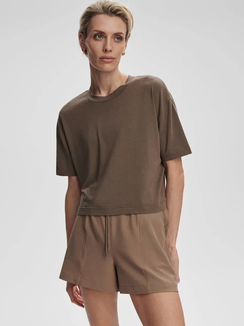 Varley Venice Easy Tee - Chocolate Chip