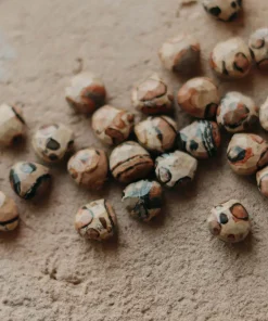 Wanderlust Life Fine Cord Necklace - Leopard Jasper