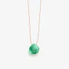 Wanderlust Life Fine Cord Necklace - Seafoam Green