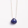 Wanderlust Life Fine Cord Necklace - Lapis Lazuli
