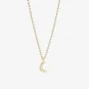 Wanderlust Life Gold Chain Pendant Necklace - Petite Luna