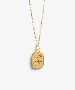 Wanderlust Life Gold Chain Pendant Necklace - Aeris