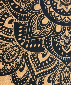 Yoga Design Lab Cork Mat 3.5mm - Mandala Black