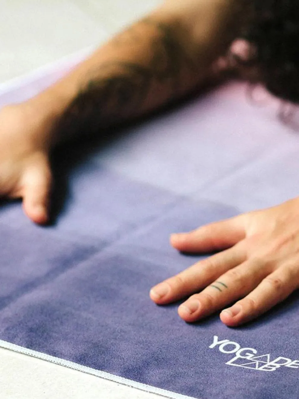 Yoga Design Lab Yoga Mat Towel - Breathe