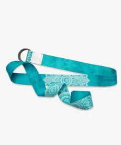 Yoga Design Lab Yoga Strap - Mandala Turquoise