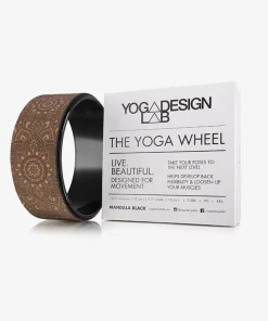 Yoga Design Lab Yoga Wheel - Mandala Black