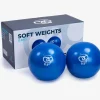 Yoga-Mad Pair of Soft Pilates Weights - 0.5kg
