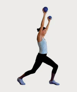 Yoga-Mad Pair of Soft Pilates Weights - 0.5kg