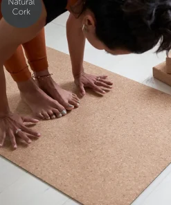 Yogamatters Eco Cork Yoga Mat - Black - Box of 6