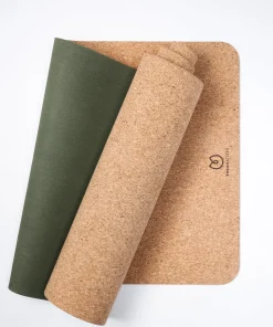 Yogamatters Eco Cork Yoga Mat - Green