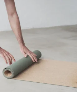 Yogamatters Eco Cork Yoga Mat - Green