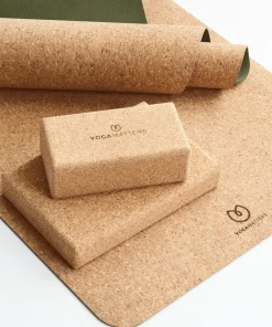 Yogamatters Eco Cork Yoga Mat - Green