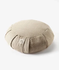 Yogamatters Hemp Buckwheat Zafu Meditation Cushion - Natural