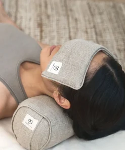 Yogamatters Hemp Mini Buckwheat Bolster - Natural