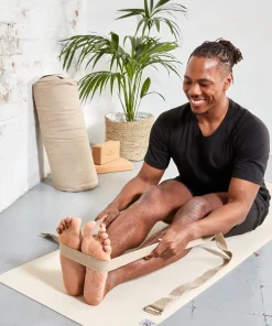 Yogamatters Hemp Yoga Belt - Natural