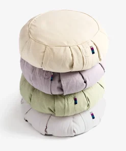 Yogamatters Organic Cotton Chambray Zafu Meditation Cushion